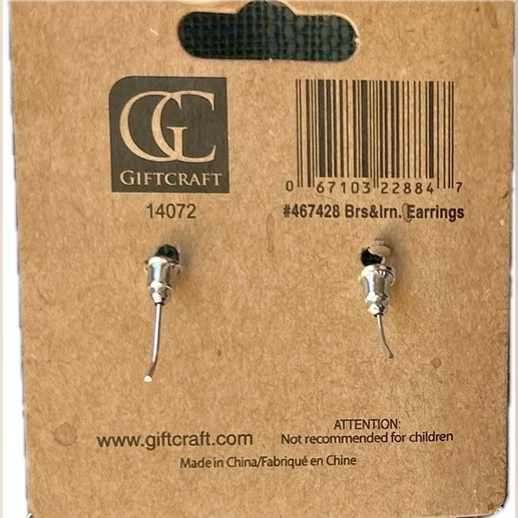 Silver Artisan Collection Giftcraft Earrings - Picture 2 of 3